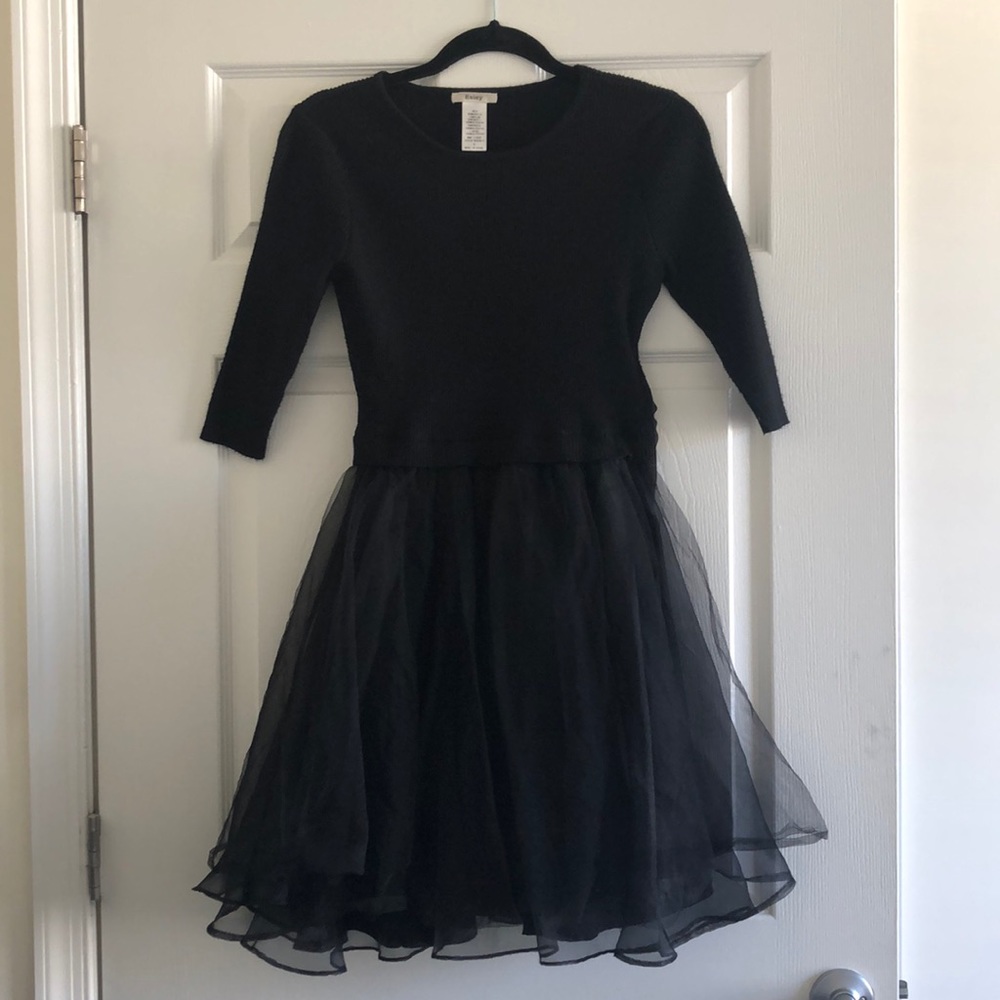 Esley Black tutu dress